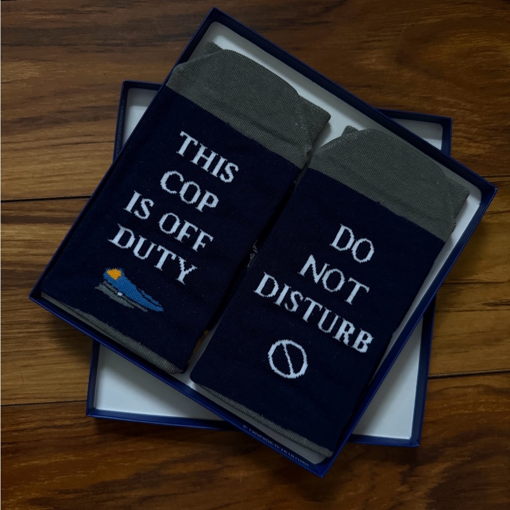 Men's Novelty Cop Socks